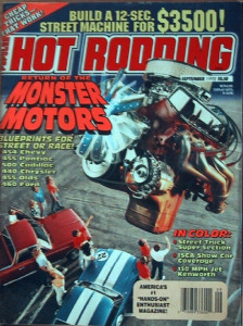 POPULAR HOT RODDING 1992 SEPT - MONSTER MOTORS, SWEET-n-LOW